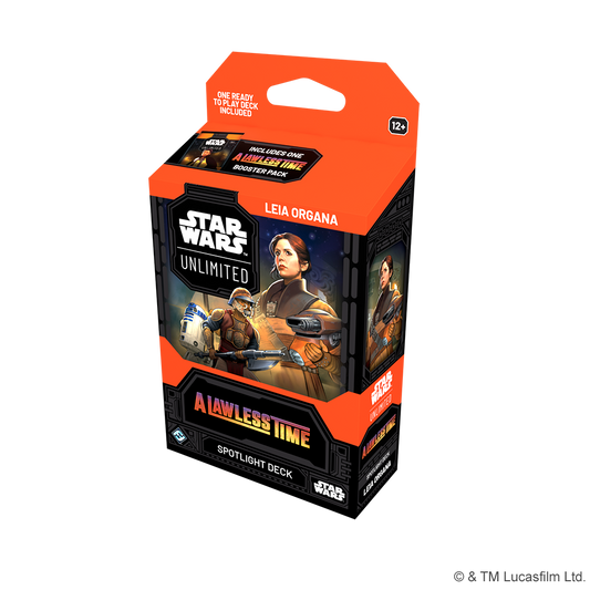 Star Wars Unlimited TCG A Lawless Time Spotlight Deck Leia Organa By Fantasy Flight Games