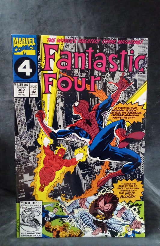 Fantastic Four #362 1992 Marvel Comics Comic Book