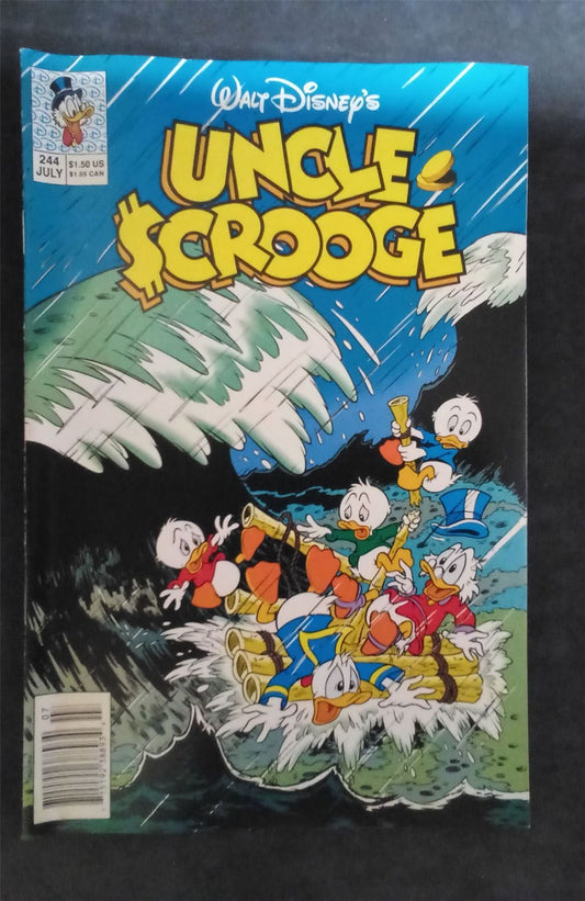 Uncle Scrooge #244 1990 Gladstone Comics Comic Book