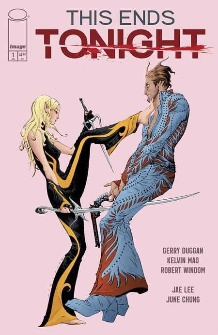 THIS ENDS TONIGHT #1 (OF 3) CVR B INC 1:10 JAE LEE KILL BILL VAR  Image Comics Comic Book 2025