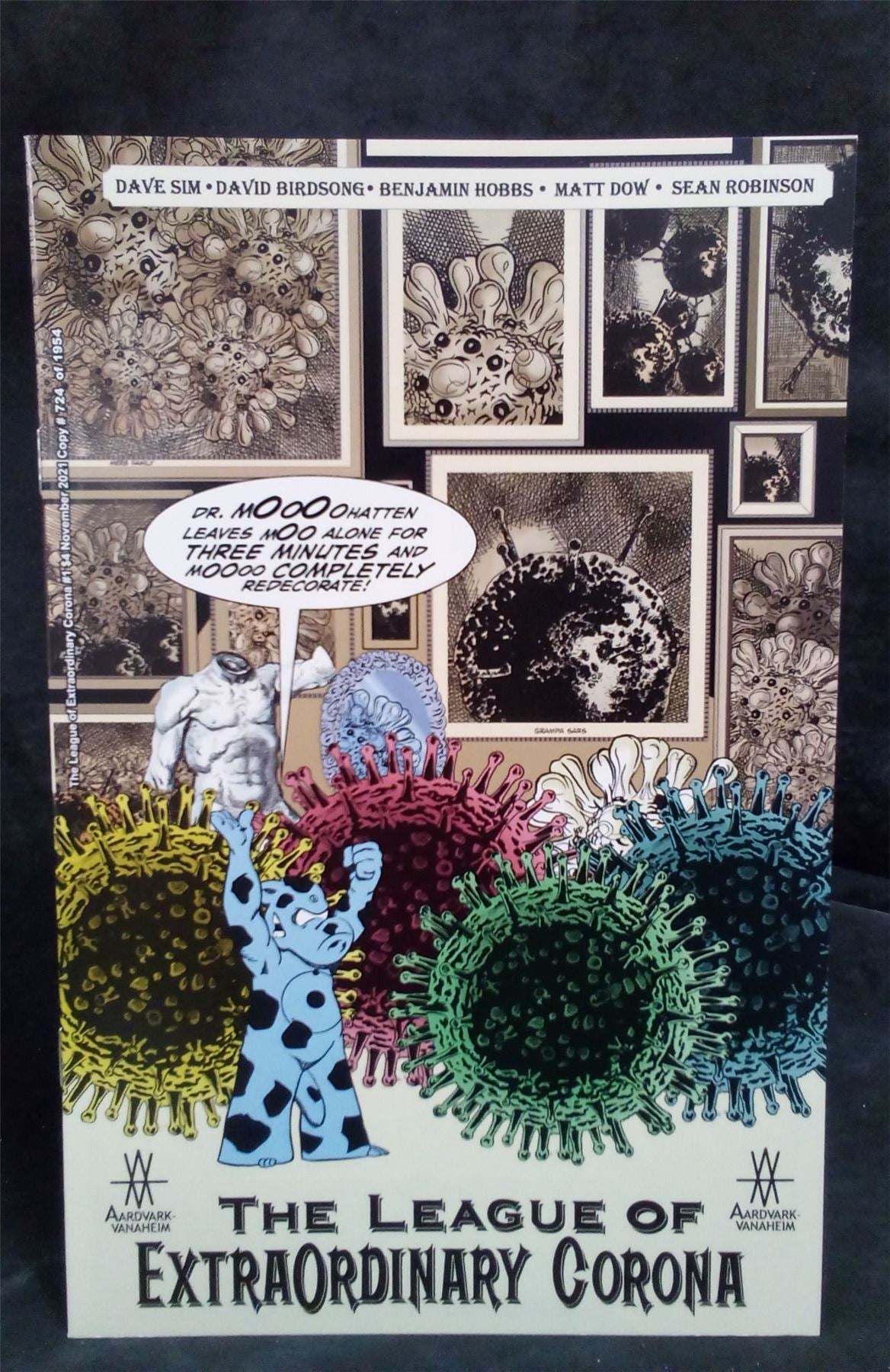 The League of Extraordinary Corona #1 2021  Comic Book