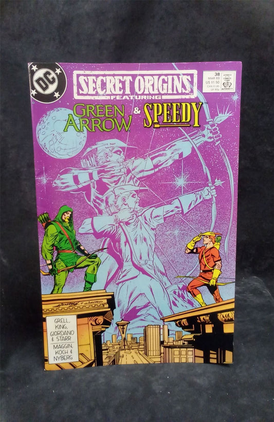 Secret Origins #38 Direct Edition 1989 DC Comics Comic Book