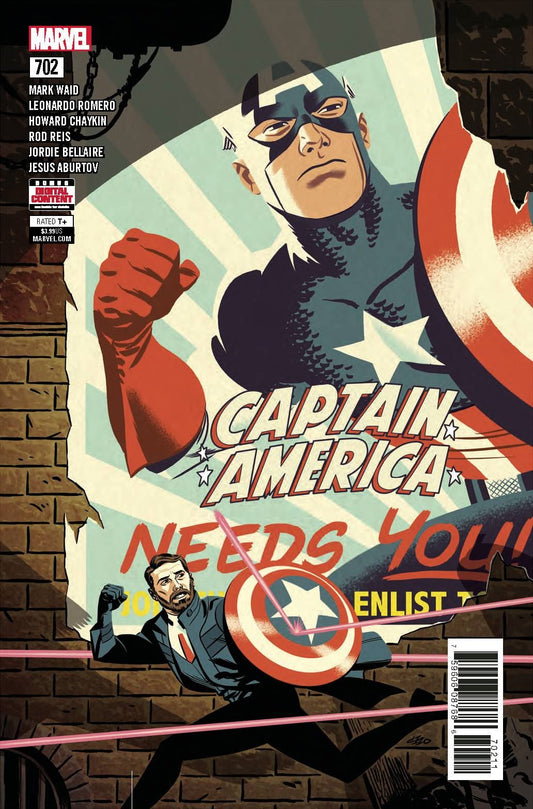 Captain America #702 Marvel Comics Comic Book