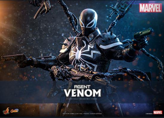 Agent Venom Sixth Scale Figure - Marvel Comics By Hot Toys