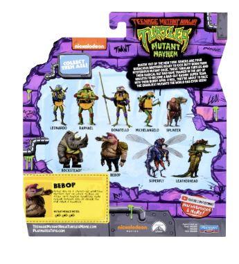 Teenage Mutant Ninja Turtles Mutant Mayhem Bebop Action Figure Set by Playmates