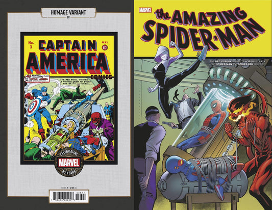 Amazing Spider-man #56 Paco Medina Marvel 85th Homage Var Marvel Prh Comic Book