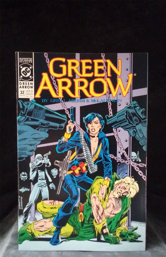 Green Arrow #32 1990 DC Comics Comic Book