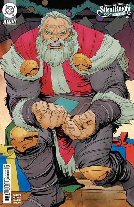 Batman Santa Claus Silent Knight Returns #5 (of 5) Cvr B Pete Woods Card Stock Var DC Comics Comic Book