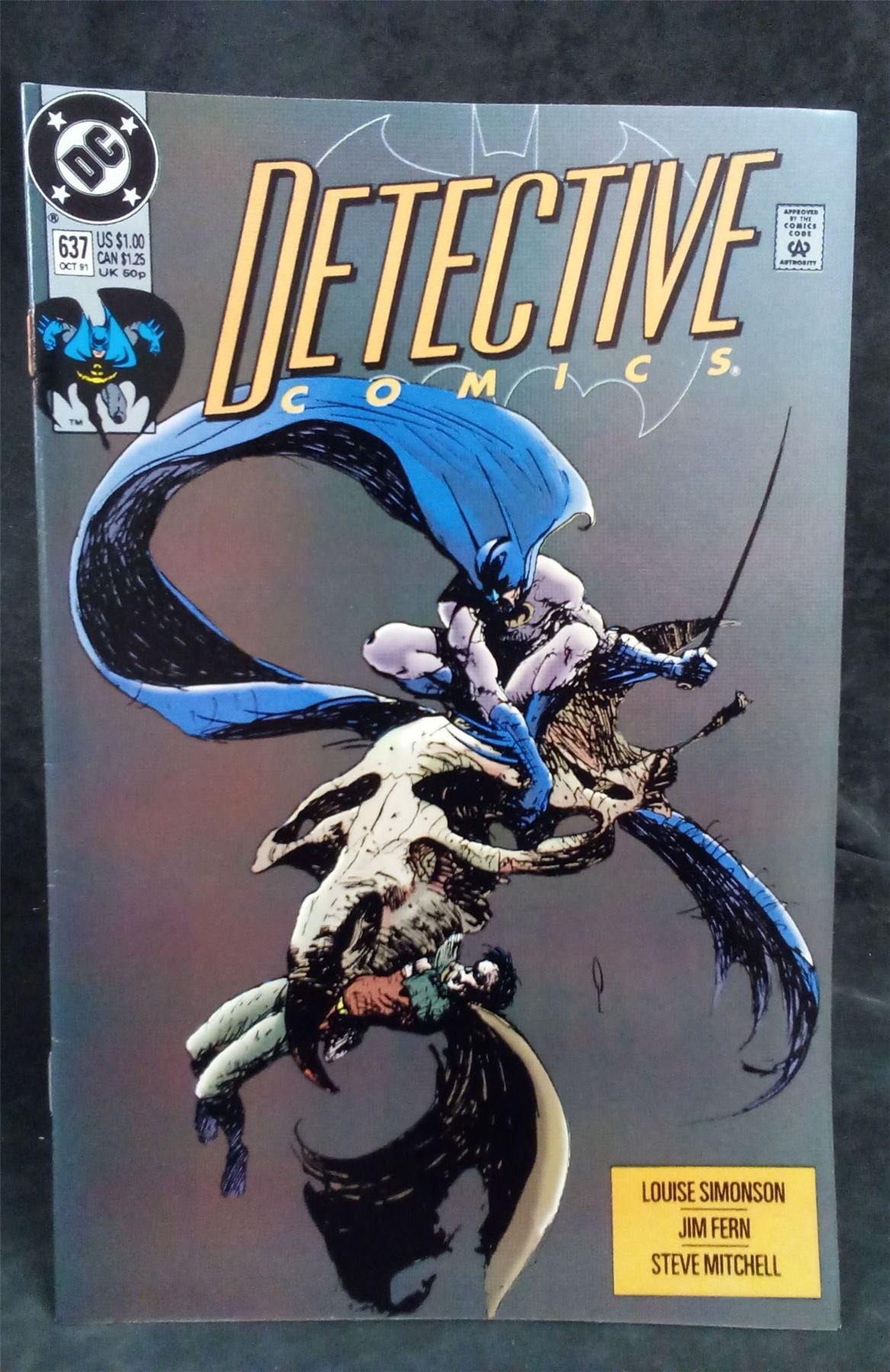 Detective Comics #637 1991 DC Comics Comic Book