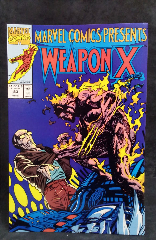 Marvel Comics Comics Presents #83 1991 Marvel Comics Comic Book