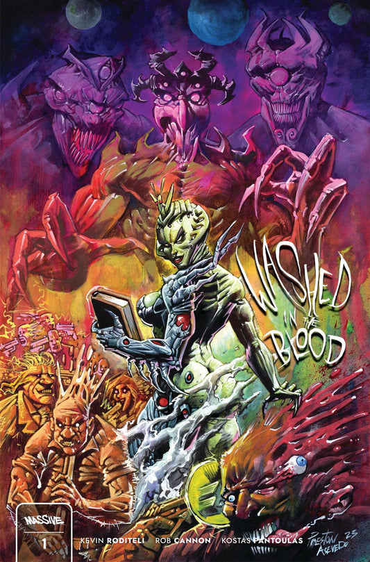 Washed In The Blood #1 (of 3) Cvr E Asevedo (mr) Massive Comic Book