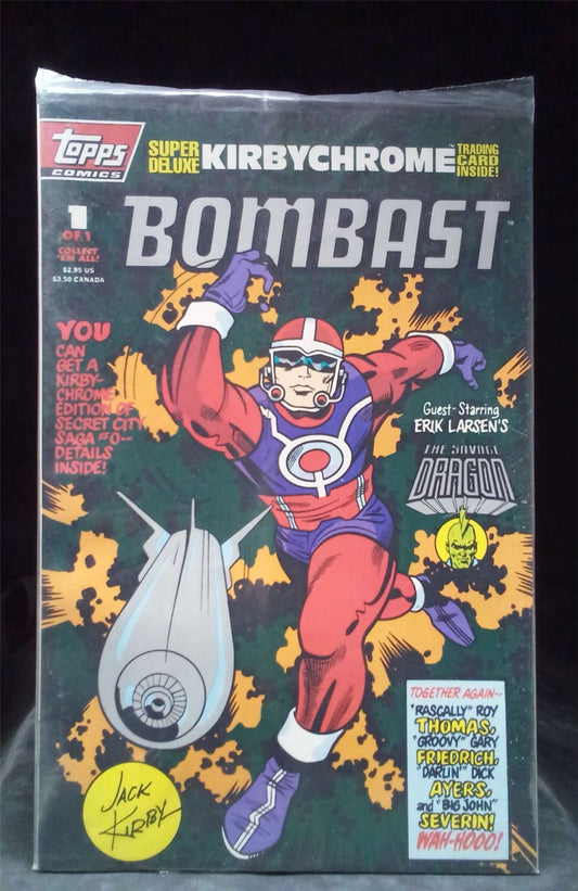 Bombast *Sealed* w/ trading cards1993  Comic Book