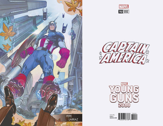 Captain America #702 (Larraz Young Guns Var) Marvel Comics Comic Book