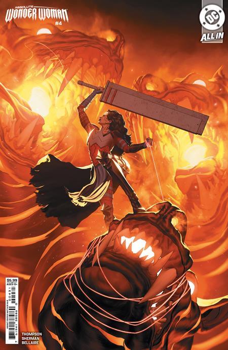Absolute Wonder Woman #4 Cvr C Mattia De Iulis Card Stock Var DC Comics Comic Book