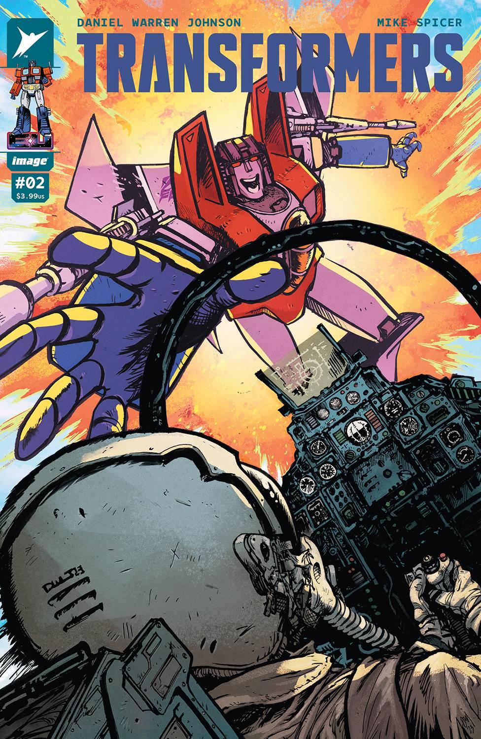 Transformers #2 Cvr A Johnson & Spicer Image Comics Buy-sell Comic Book