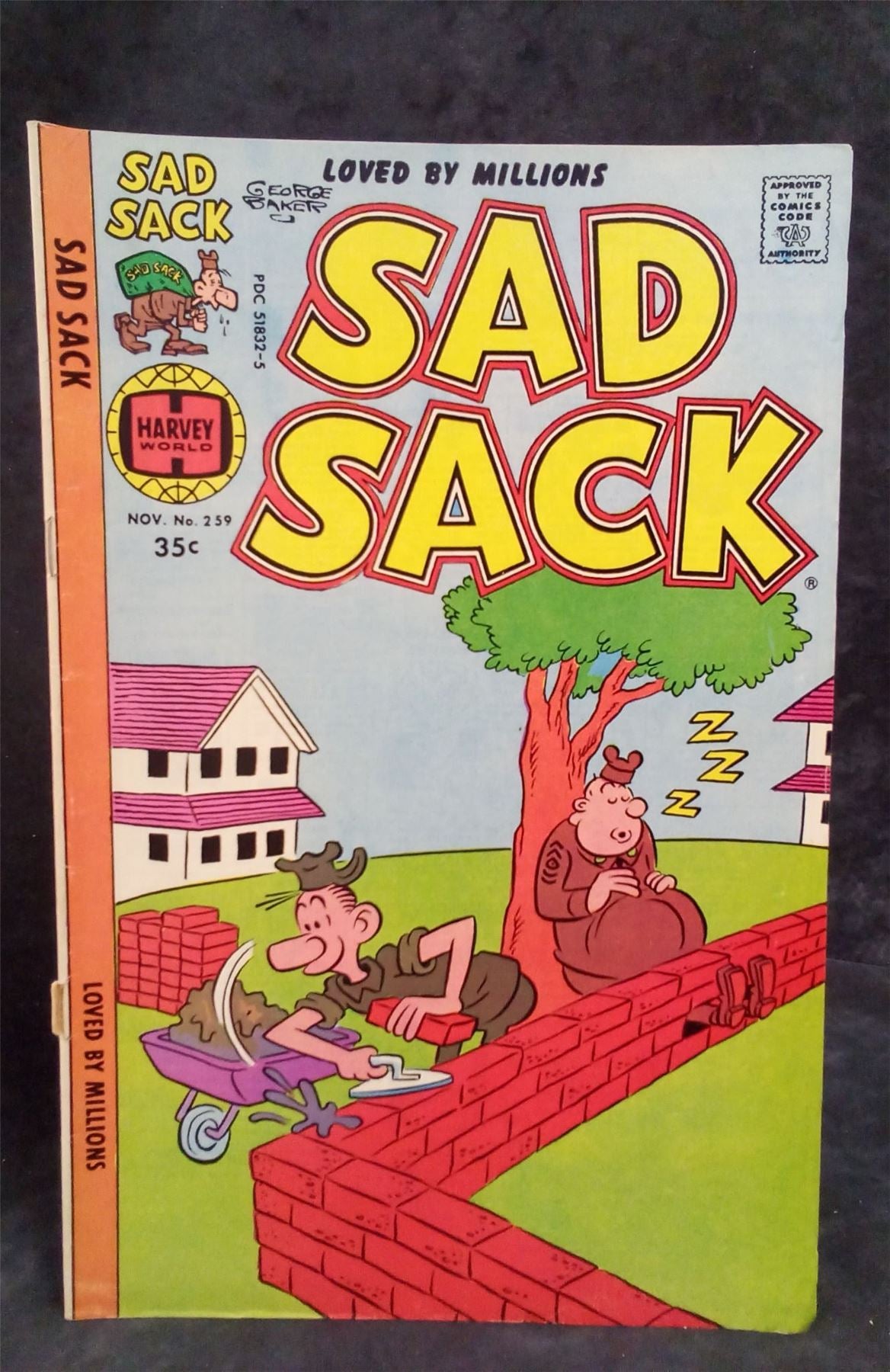 Sad Sack Comics #259 1977 Harvey Comic Book