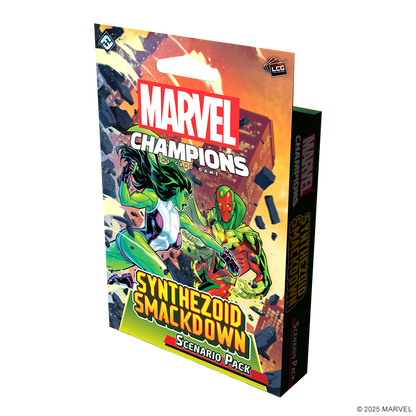 Marvel Champions: The Card Game - Synthezoid Smackdown Scenario Pack By Fantasy Flight Games Board Game
