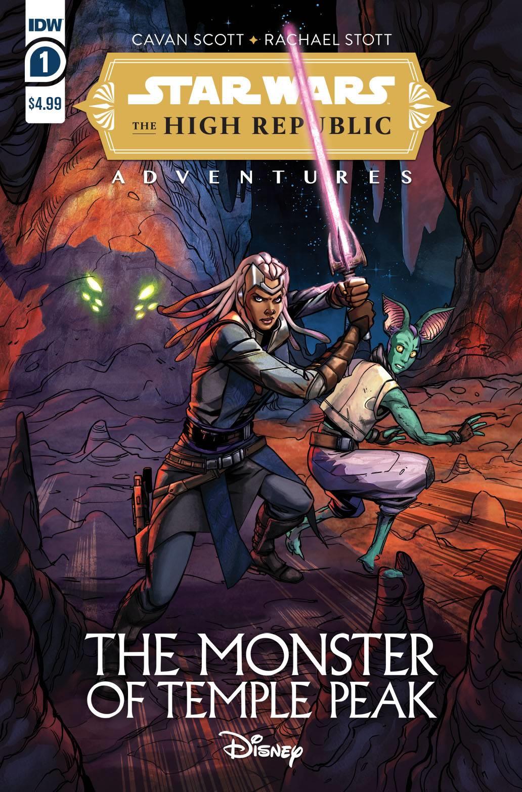 Star Wars High Republic Adv Monster Temple Peak #1 (of 4) (c Idw Publishing Comic Book