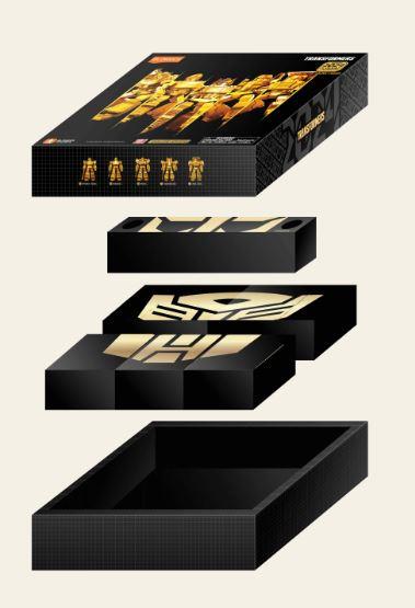 Blokees Transformers Ltd Ed Gold Series Model Kit Box Set 2024
