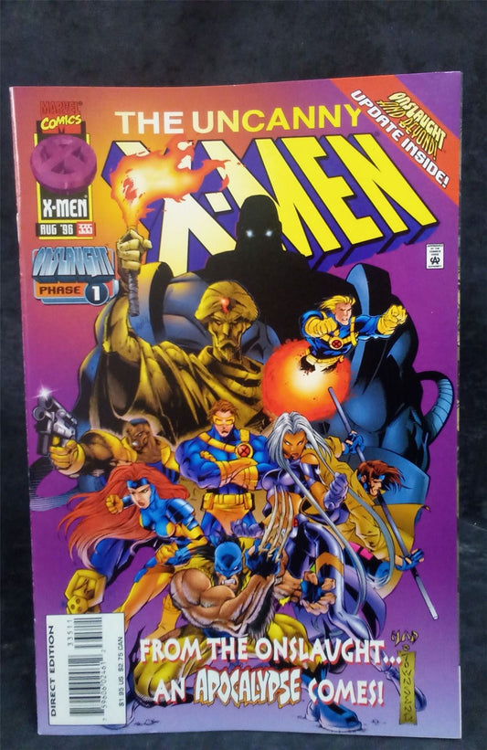 The Uncanny X-Men #335 1996 Marvel Comics Comic Book