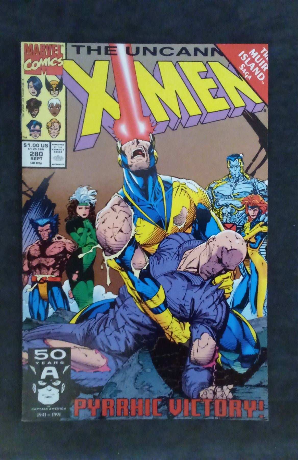 The Uncanny X-Men #280 1991 marvel Comic Book