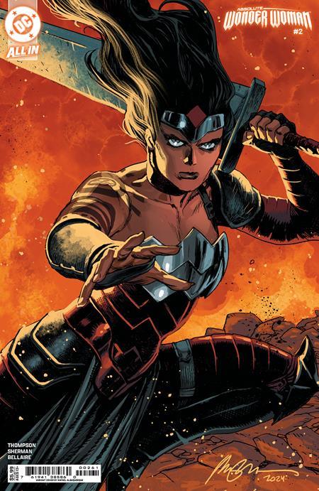 Absolute Wonder Woman #2 Cvr F Rafael Albuquerque Card Stock Var DC Comics Comic Book
