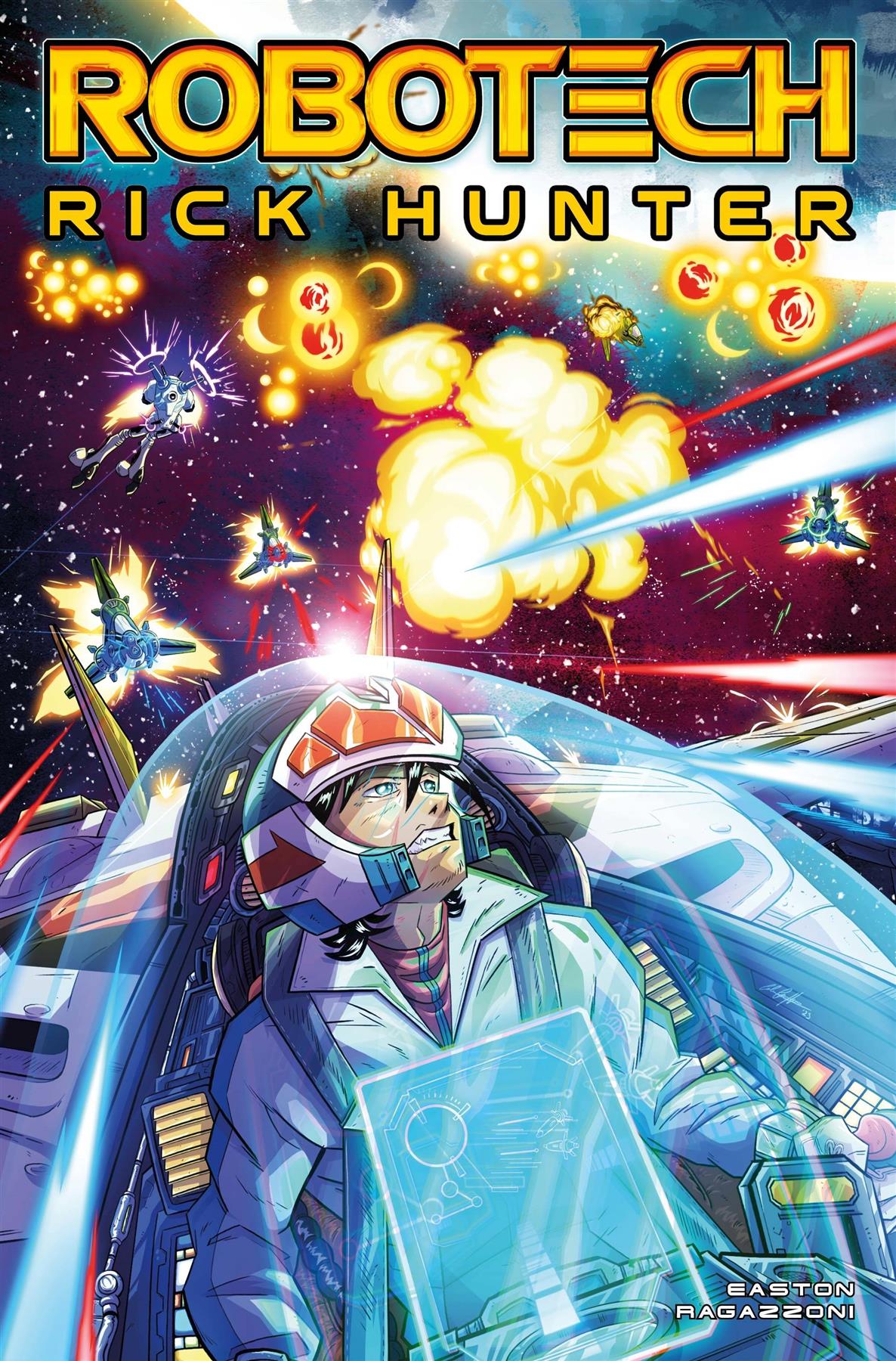 Robotech Rick Hunter #2 (of 4) Cvr A Griffin Titan Comics Comic Book