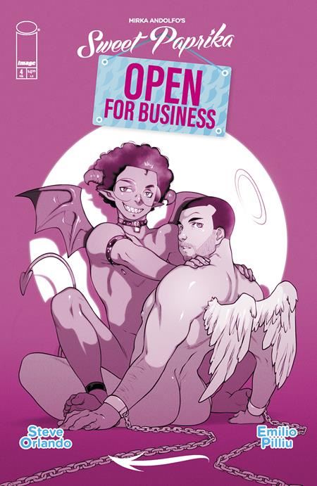 Mirka Andolfos Sweet Paprika Open For Business #4 (of 5) Cvr E Emilio Pilliu Hot Cover Polybagged Var (mr) Image Comics Comic Book