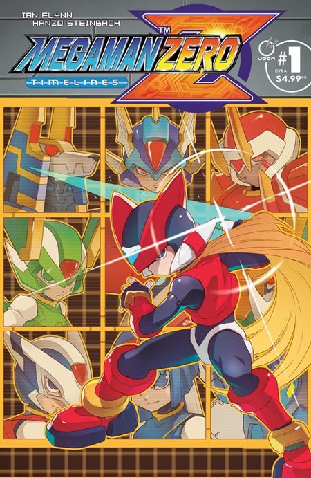 MEGA MAN ZERO TIMELINES #1 (ONE SHOT) CVR A HANZO STEINBACH  UDON Entertainment Comic Book 2025