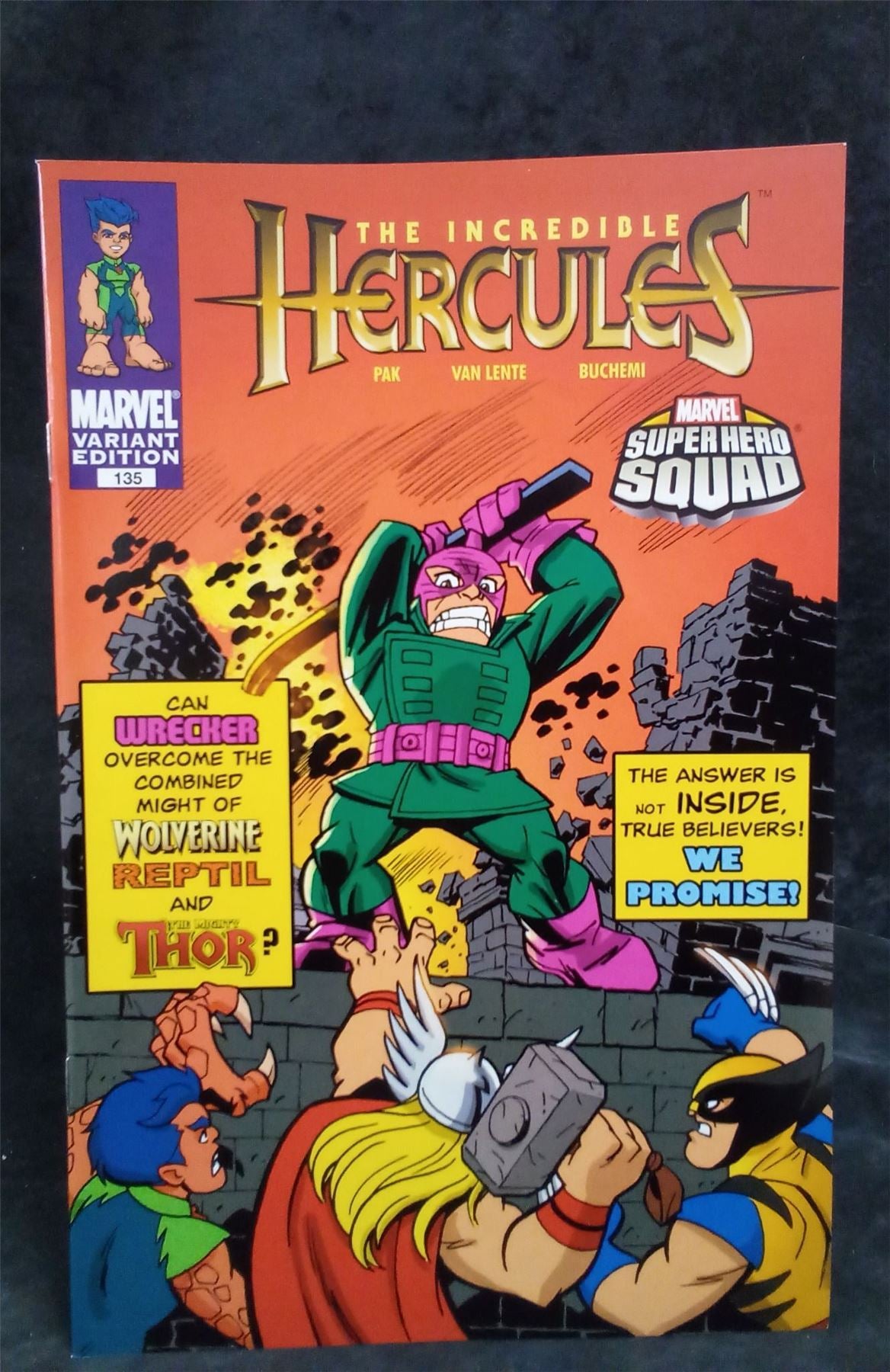 Incredible Hercules #135 Variant Cover 2009 Marvel Comics Comic Book