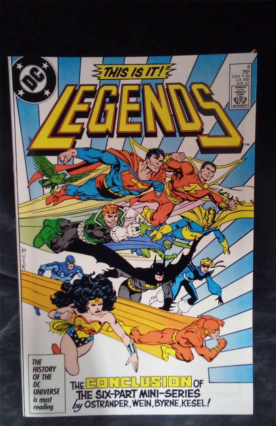 Legends #6 1987 DC Comics Comic Book