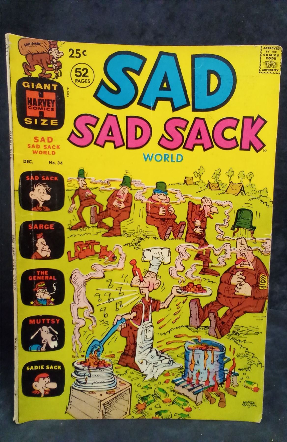 Sad Sad Sack World #34 1971 Harvey Comic Book