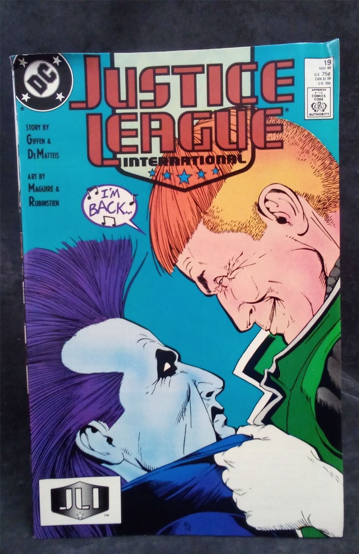 Justice League International #19 1988 DC Comics Comic Book