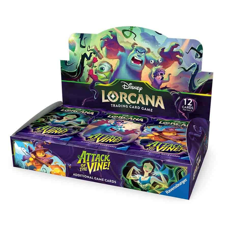 Disney Lorcana Attack of the Vine! Booster Box TCG By Ravensburger
