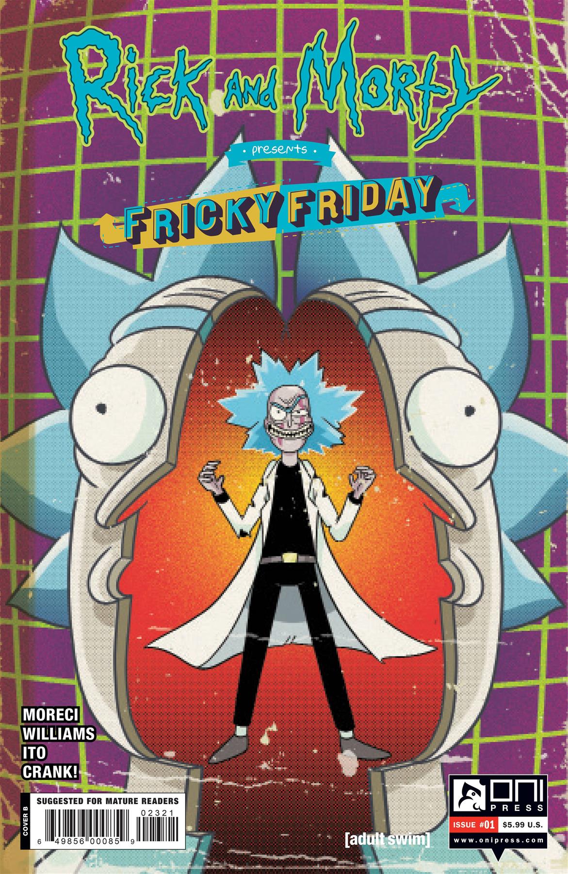 Rick And Morty Presents Fricky Friday #1 Cvr B Ellerby (mr) Oni Press Inc. Comic Book