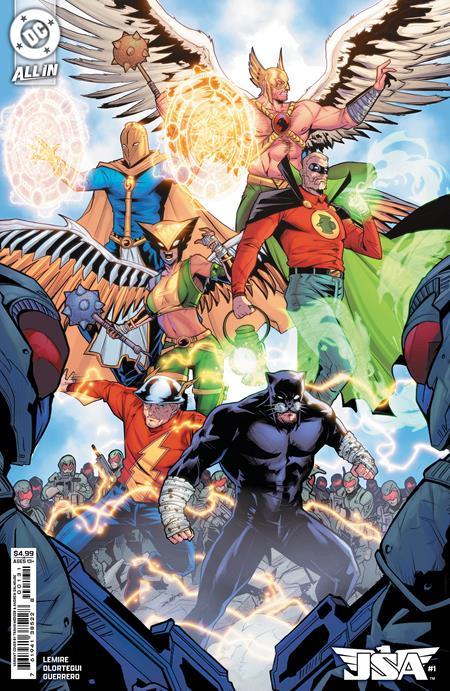 Jsa #1 Cvr C Travis Mercer Card Stock Var DC Comics Comic Book