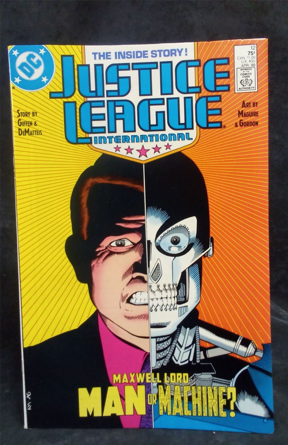 Justice League International #12 1988 DC Comics Comic Book