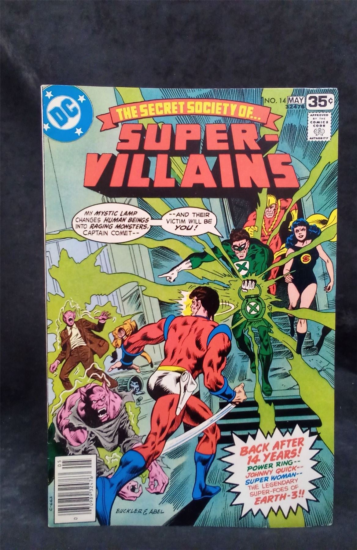 Secret Society of Super-Villains #14 1978 DC Comics Comic Book