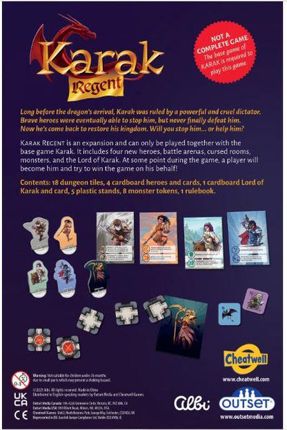 Karak Regent By Outset Media Board Game