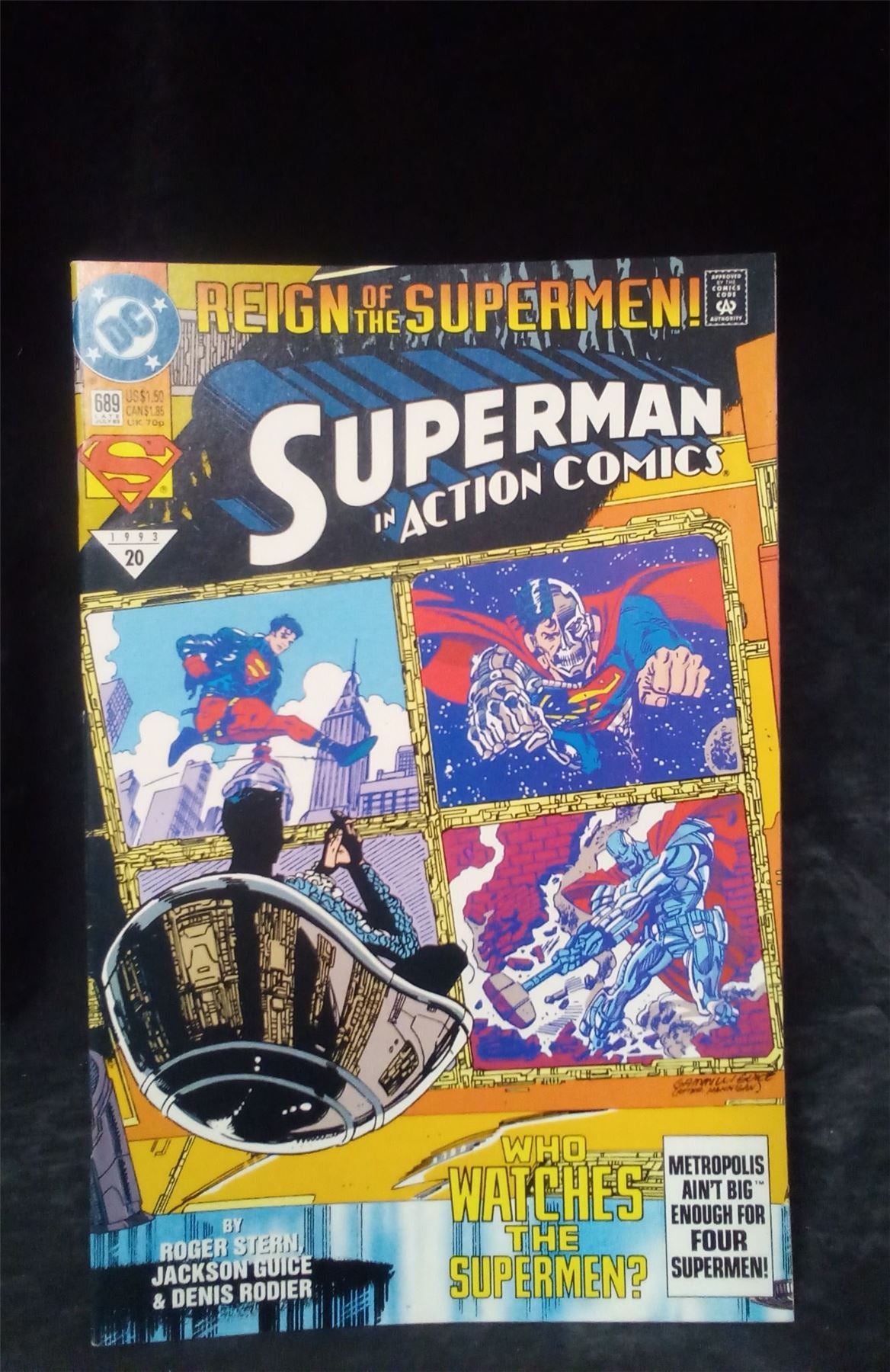 Action Comics #689 Direct Edition 1993 DC Comics Comic Book