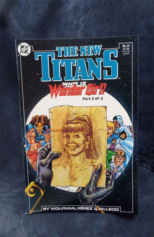 The New Titans #51 1988 DC Comics Comic Book