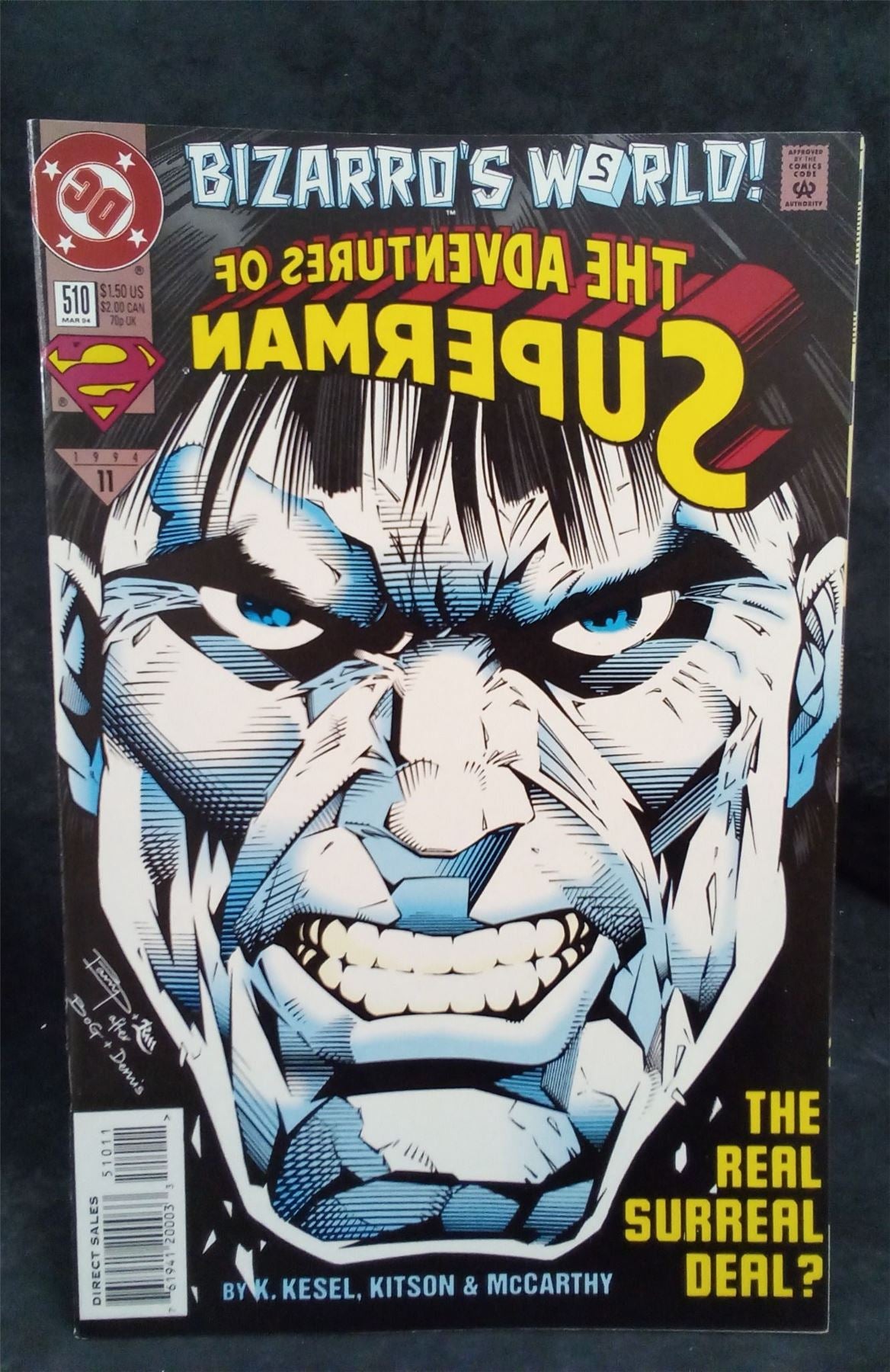 Adventures of Superman #510 1994 DC Comics Comic Book