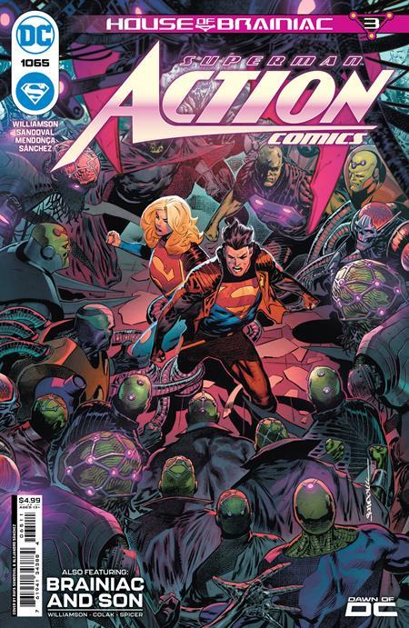 Action Comics #1065 Cvr A Rafa Sandoval (house Of Brainiac) DC Comics Comic Book