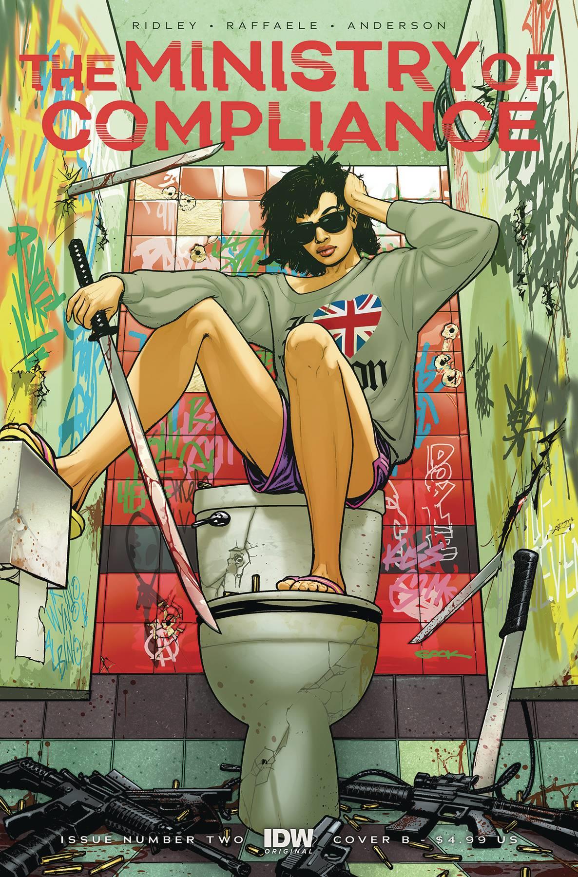 Ministry Of Compliance #2 Cvr B Sook Idw-prh Comic Book