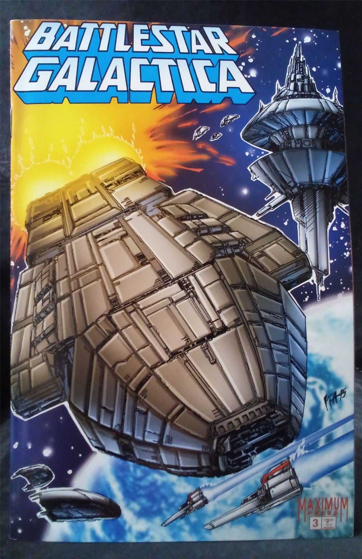 Battlestar Galactica #3 1995  Comic Book
