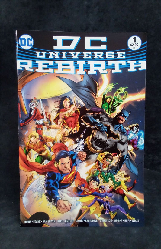 DC Universe: Rebirth Variant Cover 2016 DC Comics Comic Book