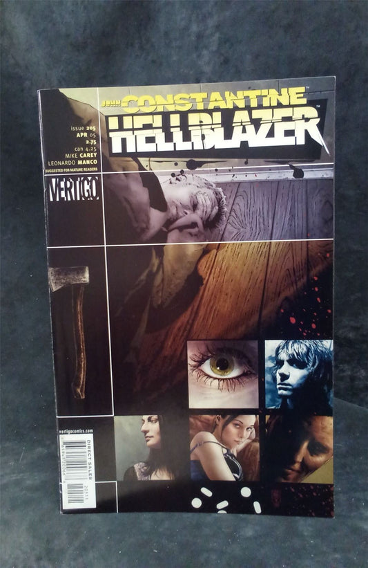 Hellblazer #205 2005 vertigo Comic Book