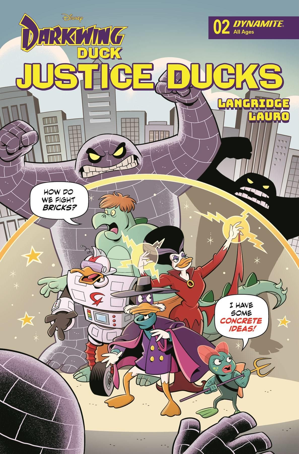 Justice Ducks #2 Cvr B Langridge Dynamite Comic Book