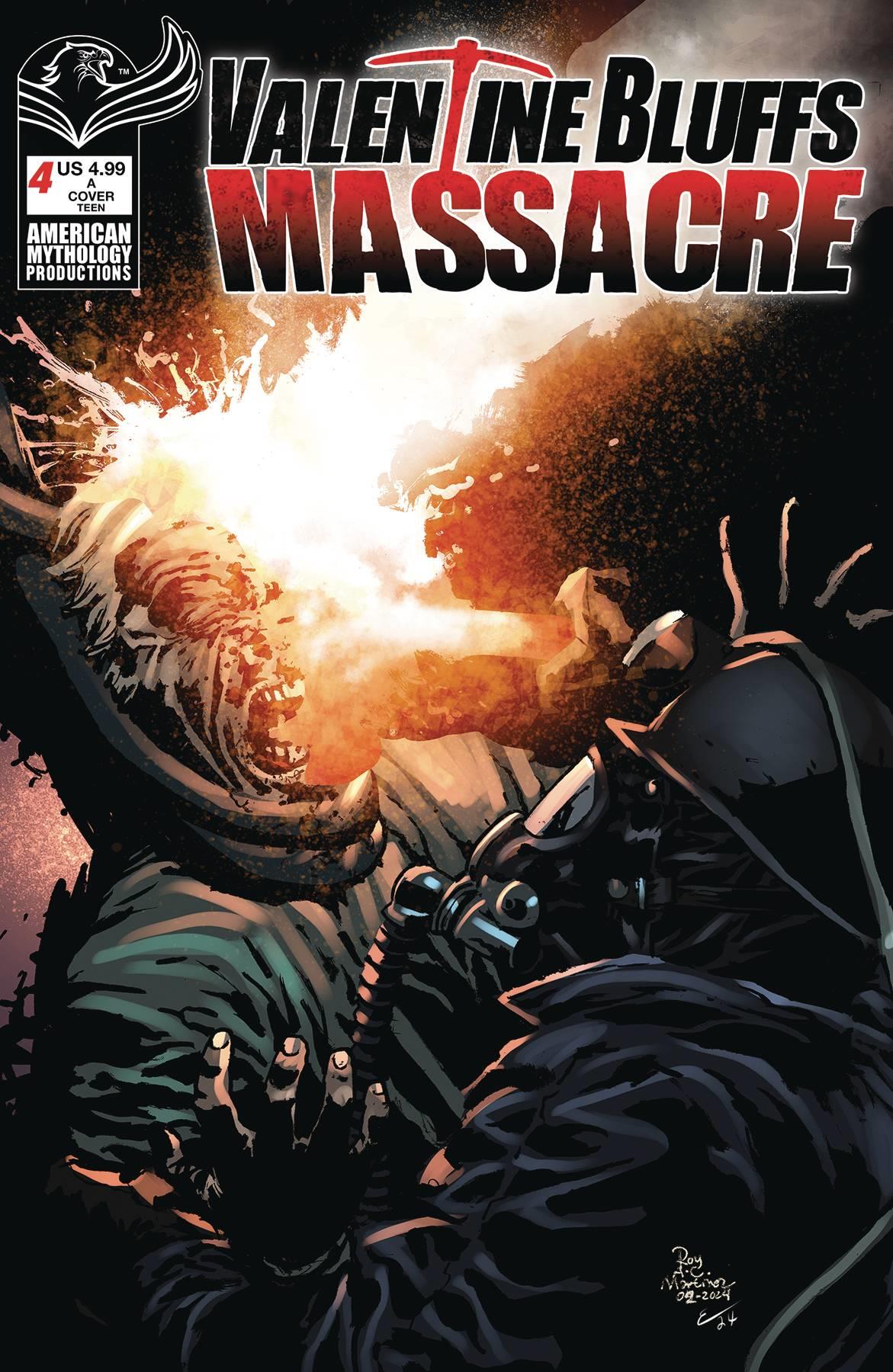 Valentine Bluffs Massacre #4 Cvr A Martinez (mr) American Mythology Productions Comic Book