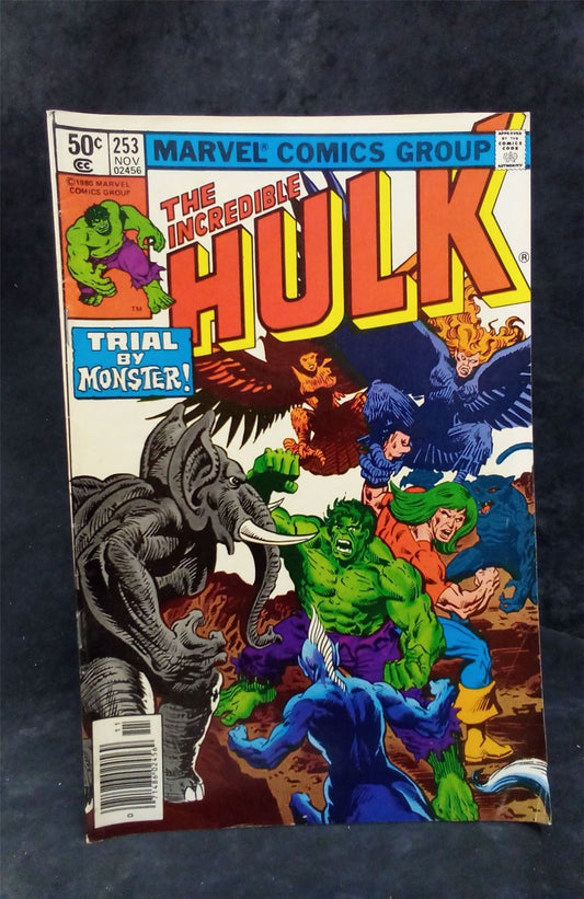 The Incredible Hulk #253 1980 Marvel Comics Comic Book